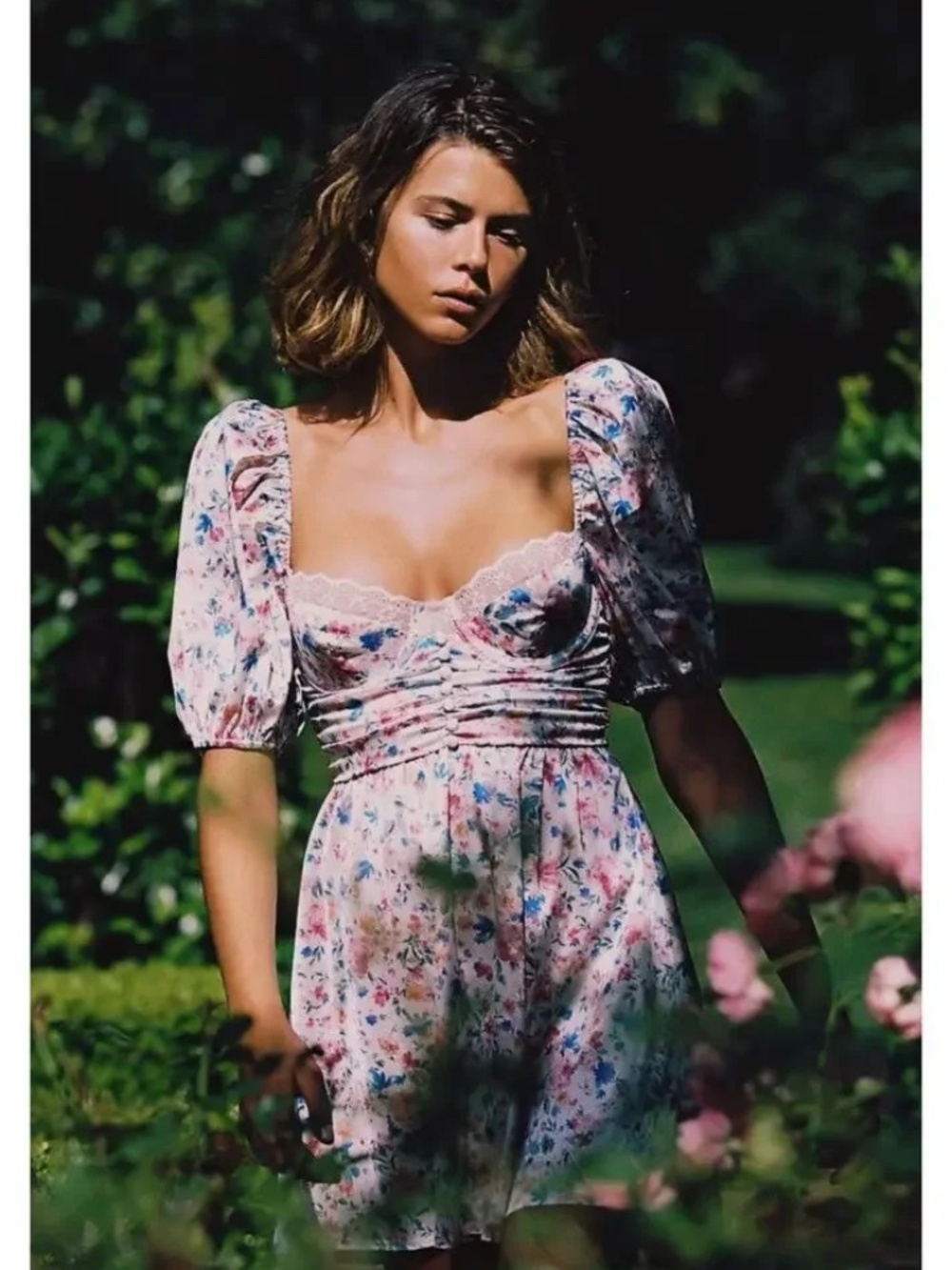 For Love & Lemons Juliet Mini Dress